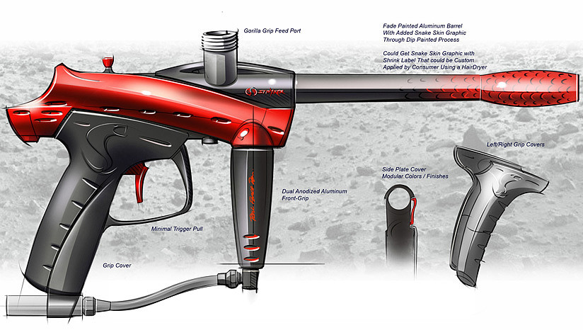 游戏枪，产品设计，