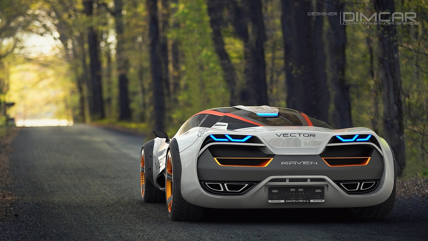 raven，Sports car，Oil sludge，Automatic design，