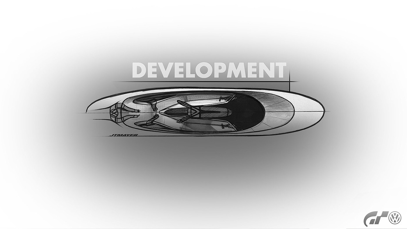 VOLKSWAGEN XE，Automatic design，sketch，Sports car，
