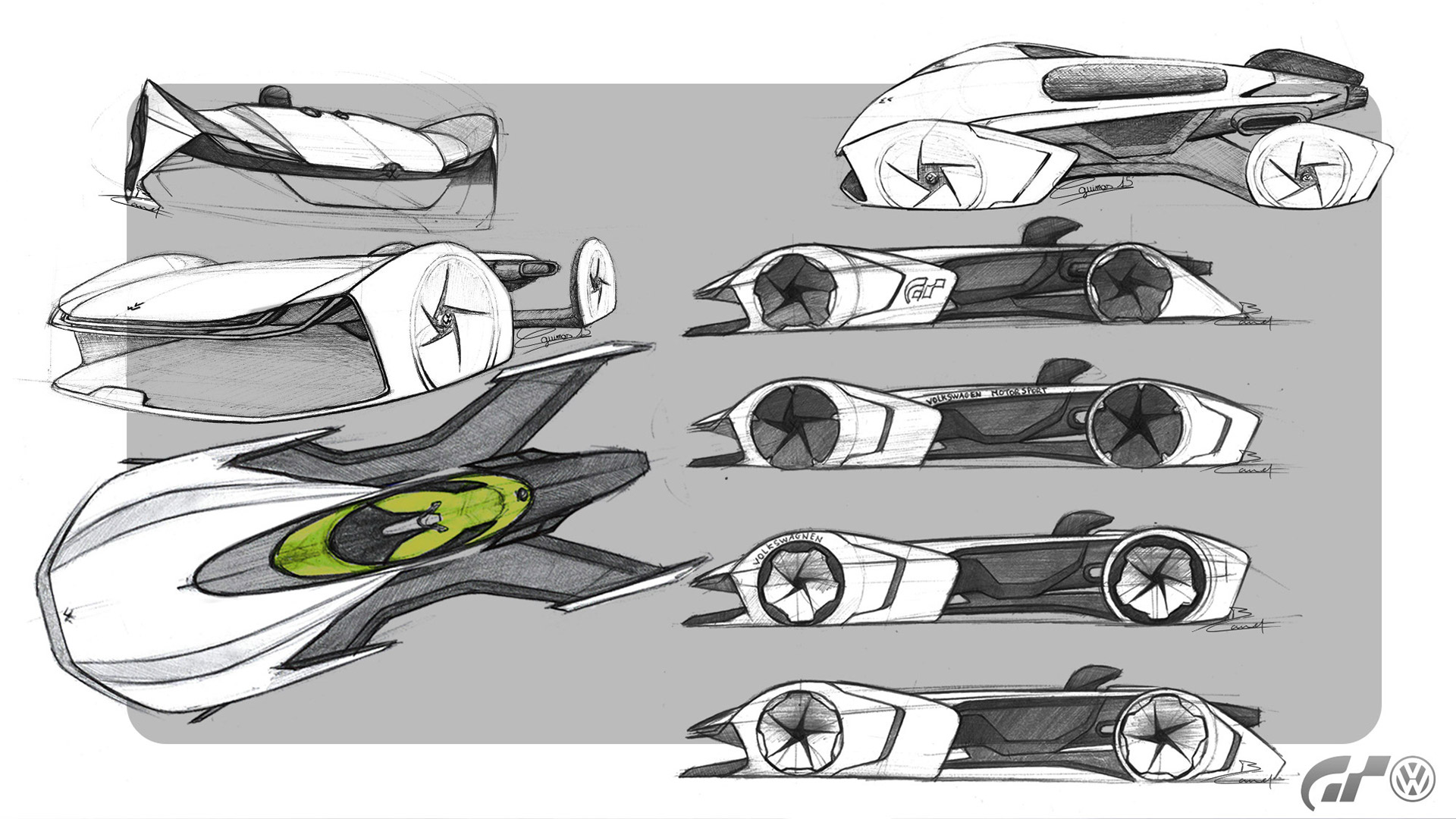 VOLKSWAGEN XE，Automatic design，sketch，Sports car，