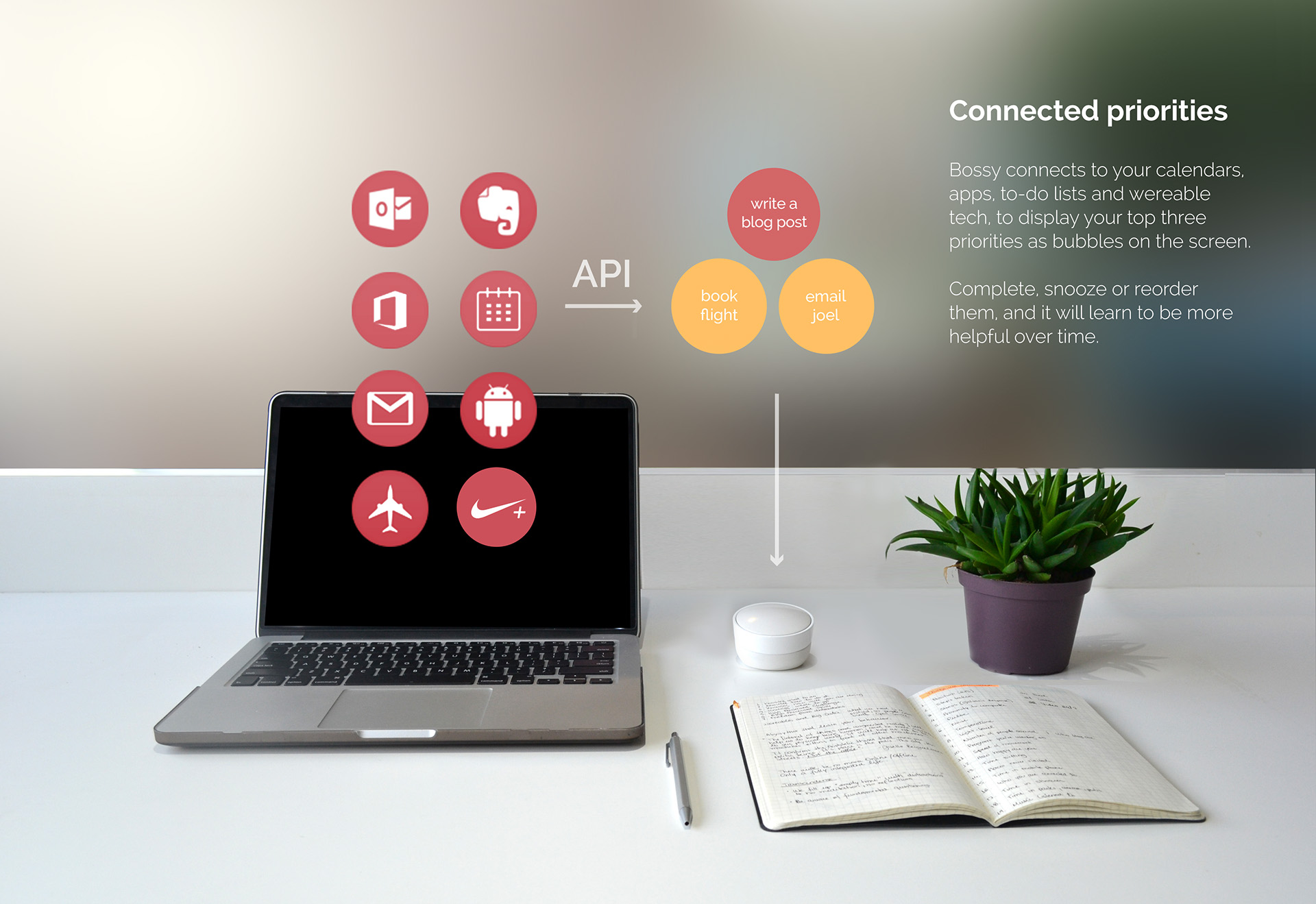 white，product design，Bossy，Reminder，