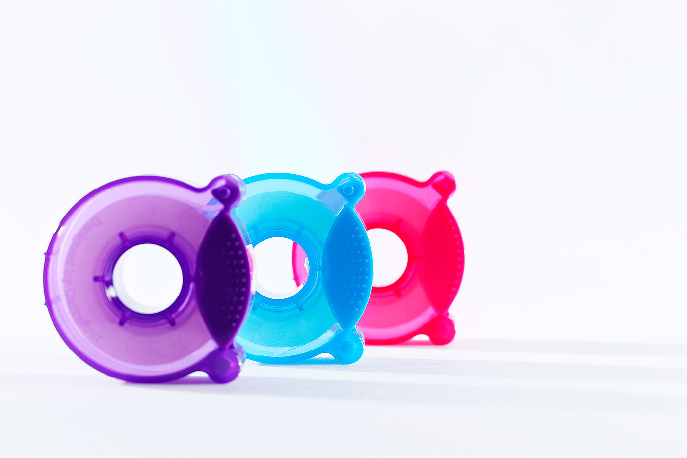 product design，Plastic，HAPPY ROLL，Tape box，
