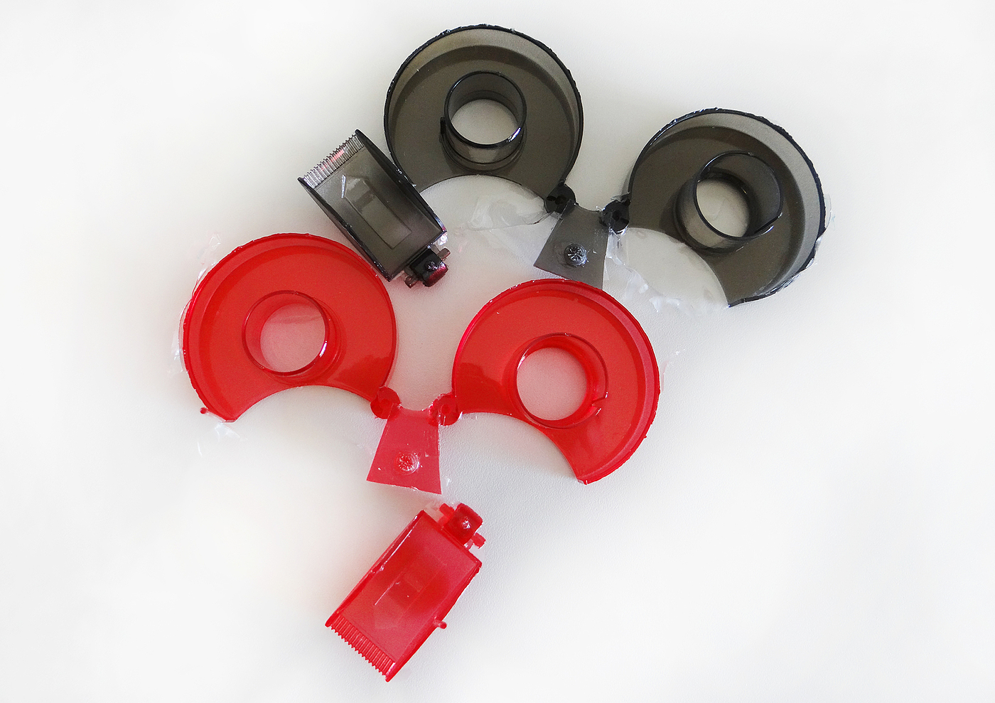 product design，Plastic，HAPPY ROLL，Tape box，