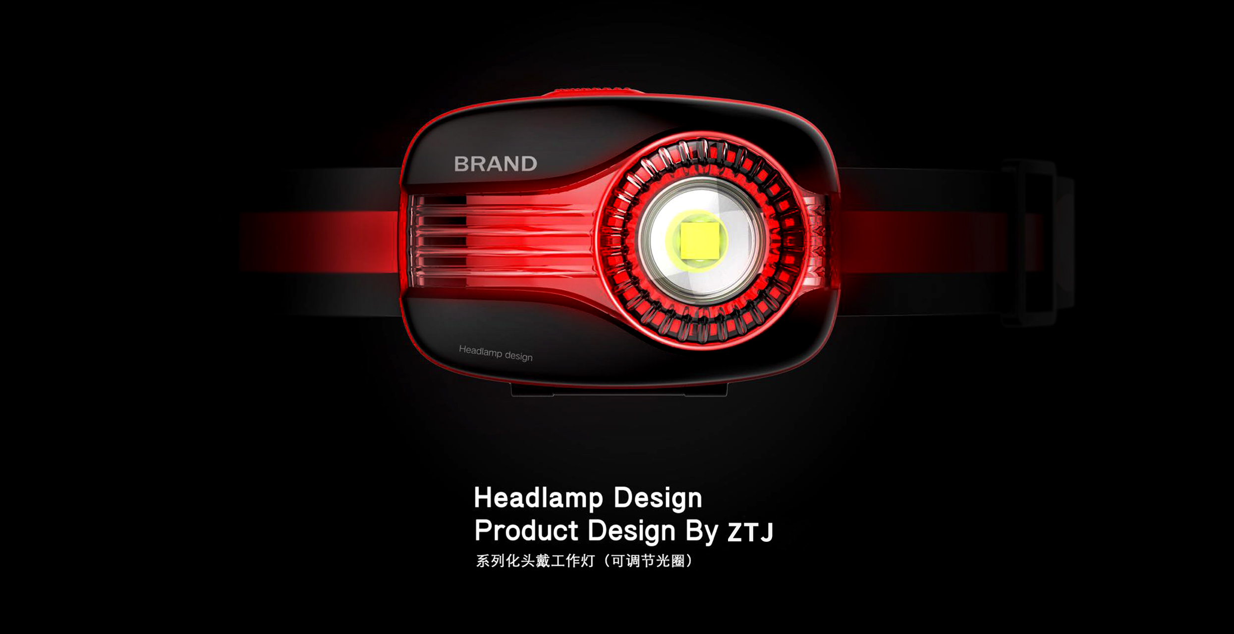 Outdoor headlamp design，