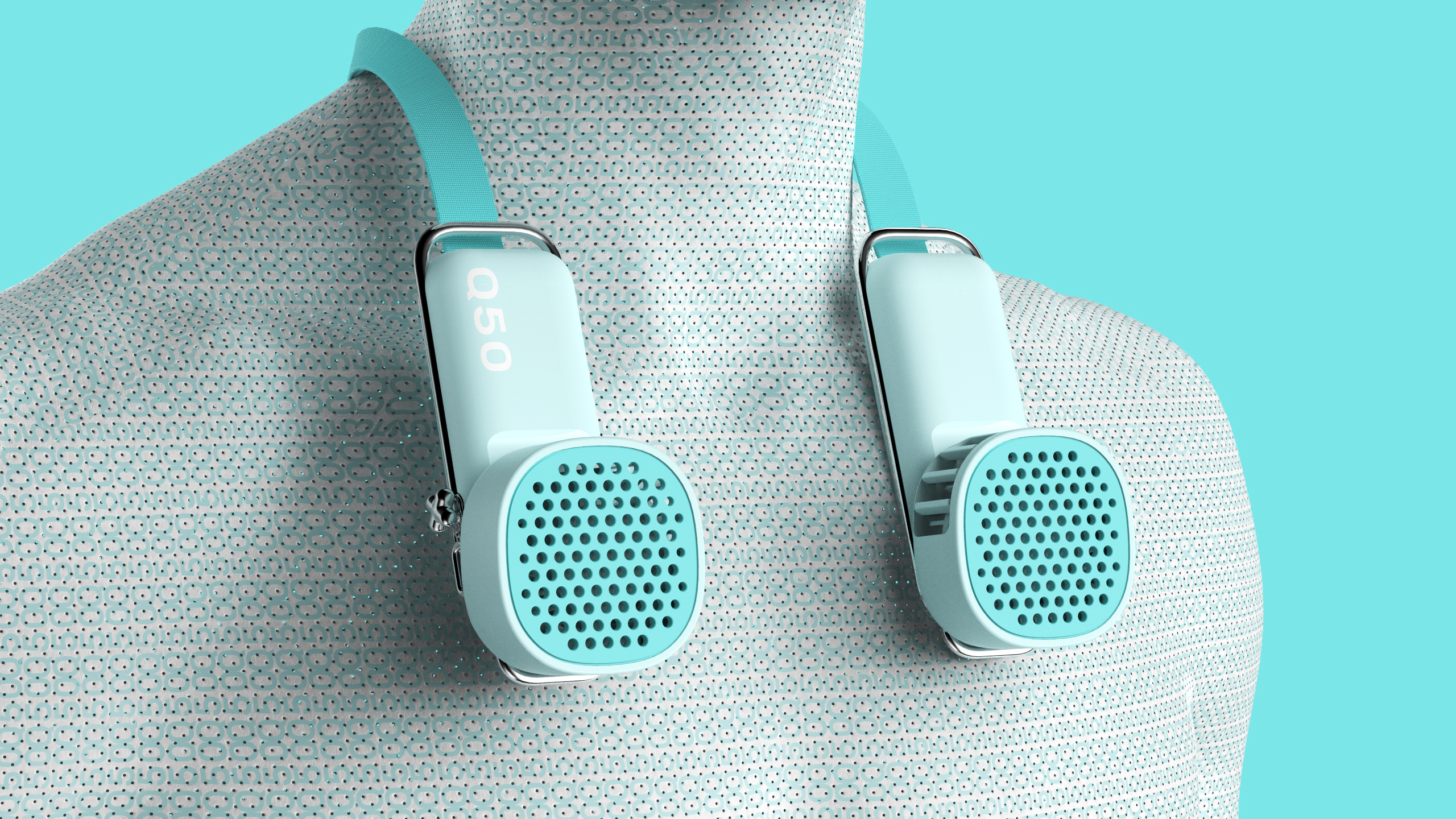 Hanging neck fan，Handheld fan，Desktop fan，Small fan，