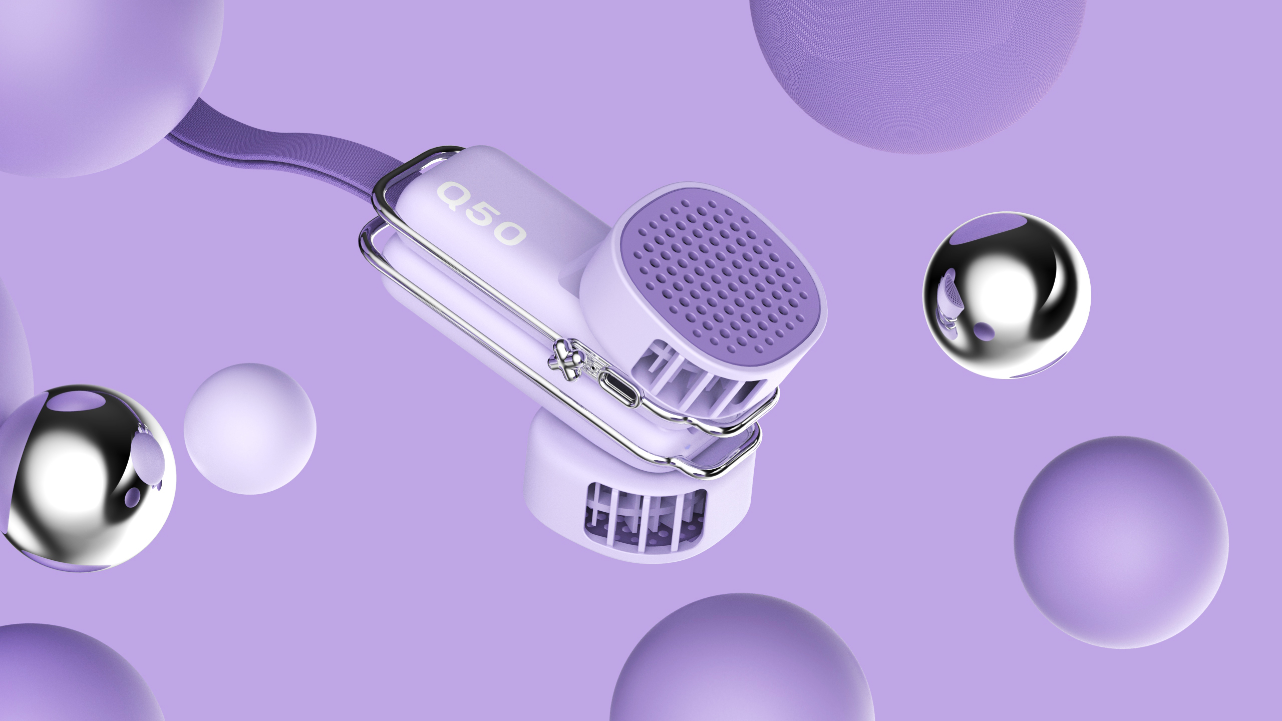 Hanging neck fan，Handheld fan，Desktop fan，Small fan，