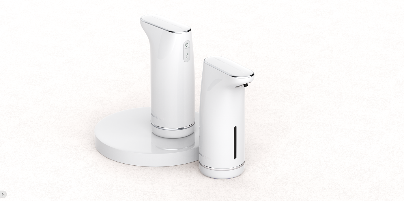 Soap dispenser，Wash mobile phone，Foam washing mobile phone，