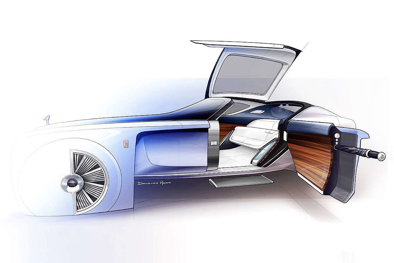 future，vehicle，luxurious，concept，Rolls-Royce，