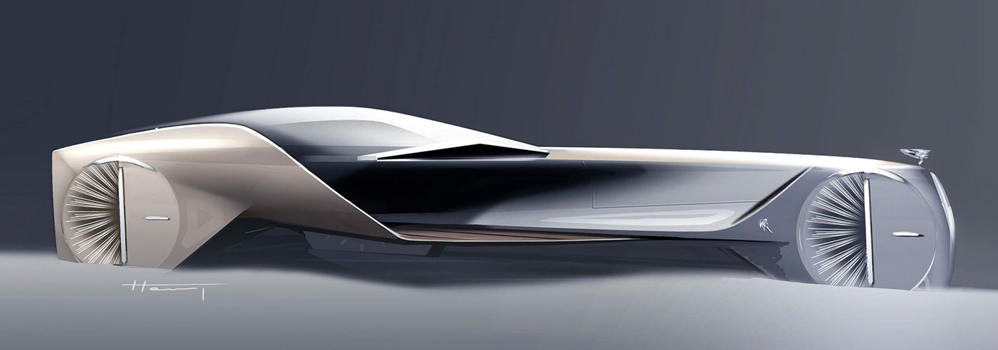 future，vehicle，luxurious，concept，Rolls-Royce，