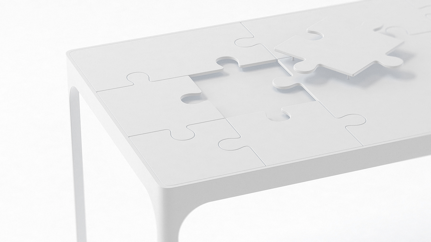 Table，Jigsaw puzzle，modular，