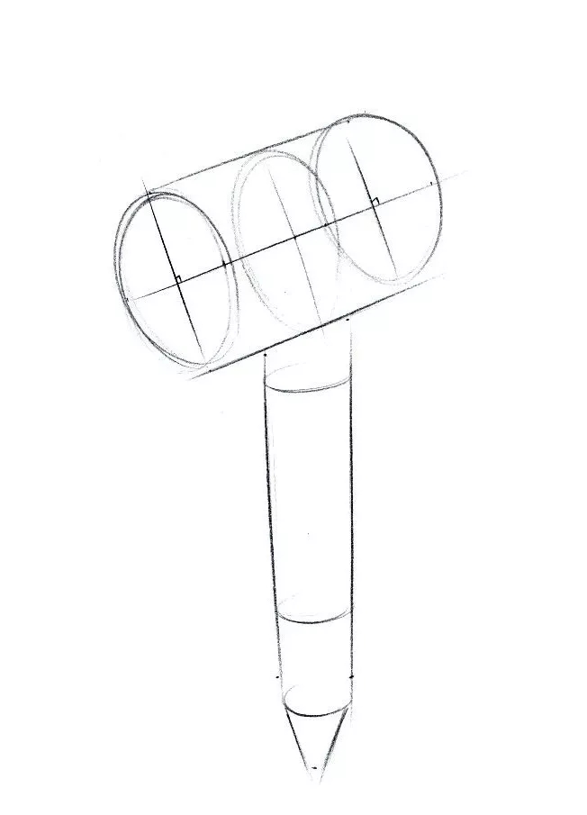 吹风机设计手绘草图图片