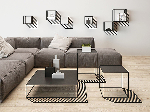 furniture，Home Furnishing，geometry，three-dimensional，Plane effect，originality，