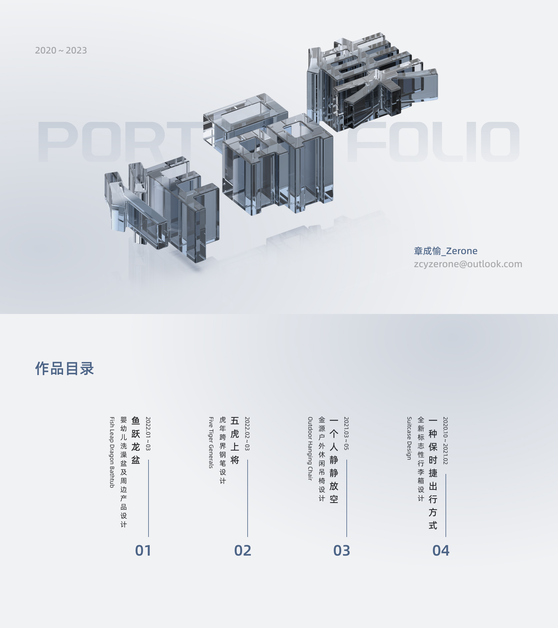 sample reels，portfolio，id，