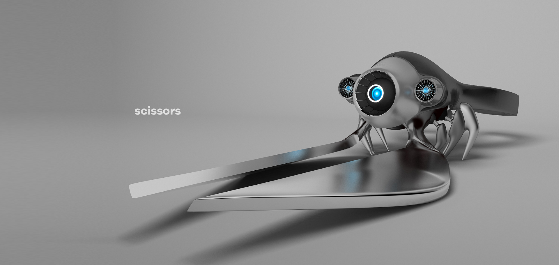 Driod，conceptual design，scissors，