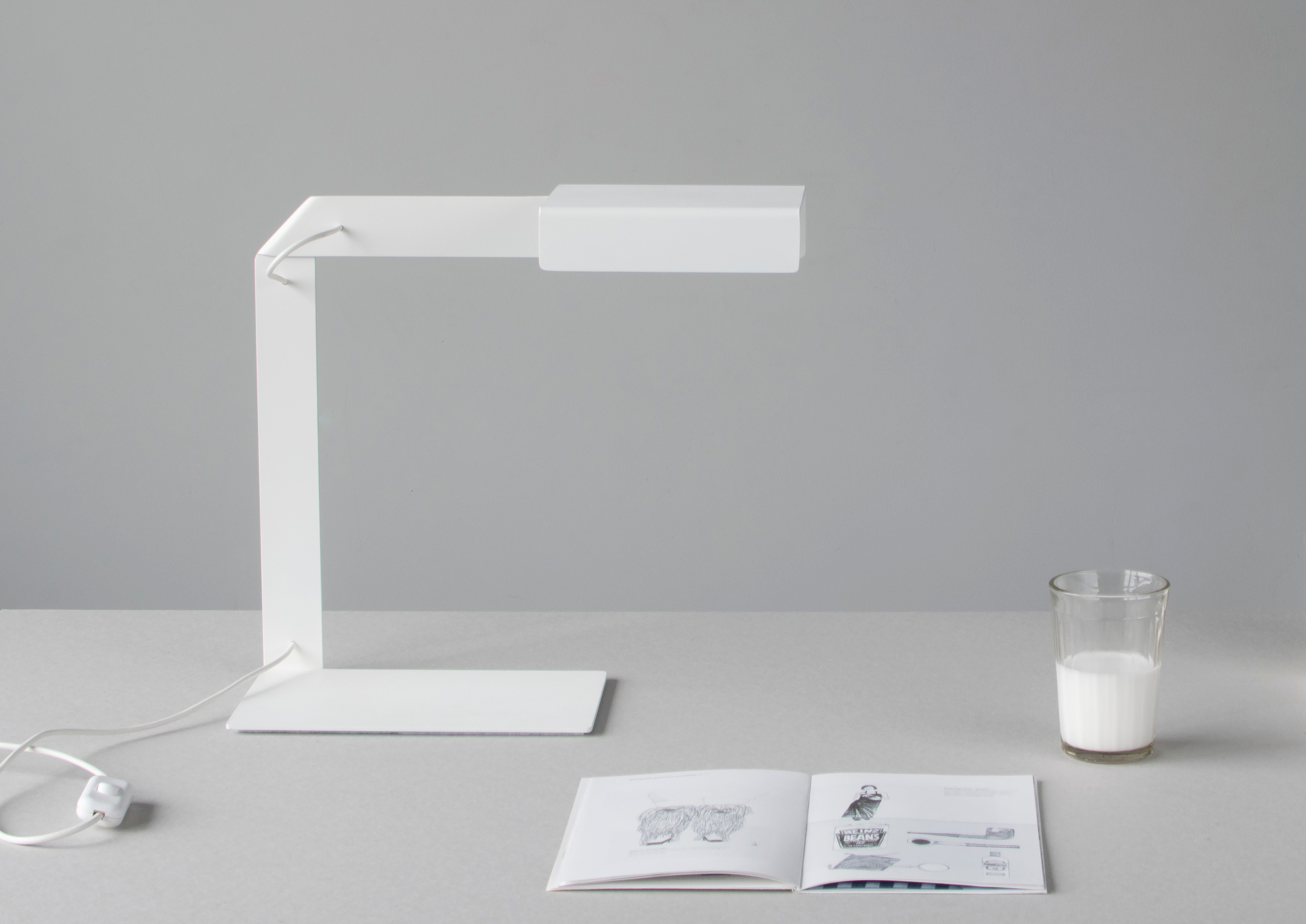 STEEL，Desk lamp，Minimalist，