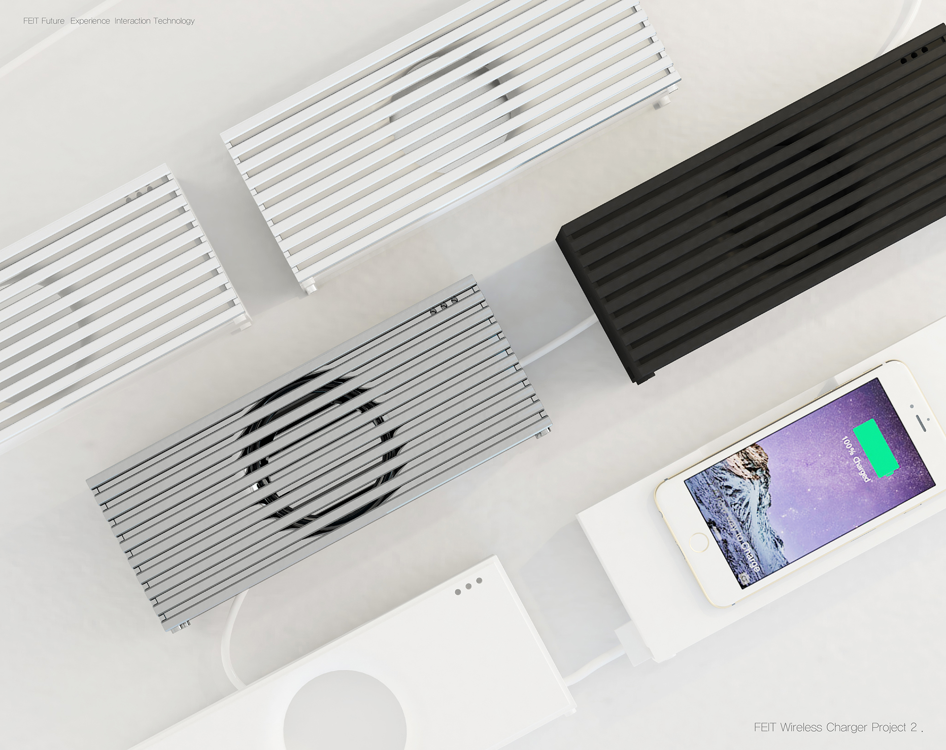 wireless charger ，Sound raising function，