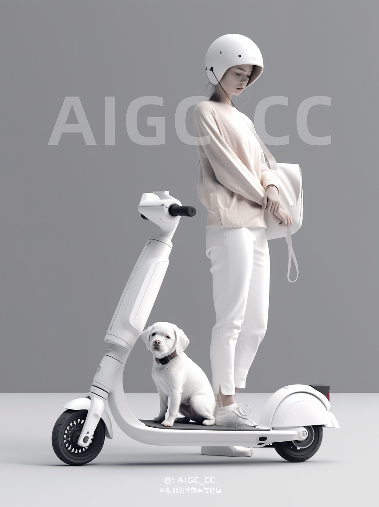 # AI# Vehicle# Electric Scooter Appearance Design，