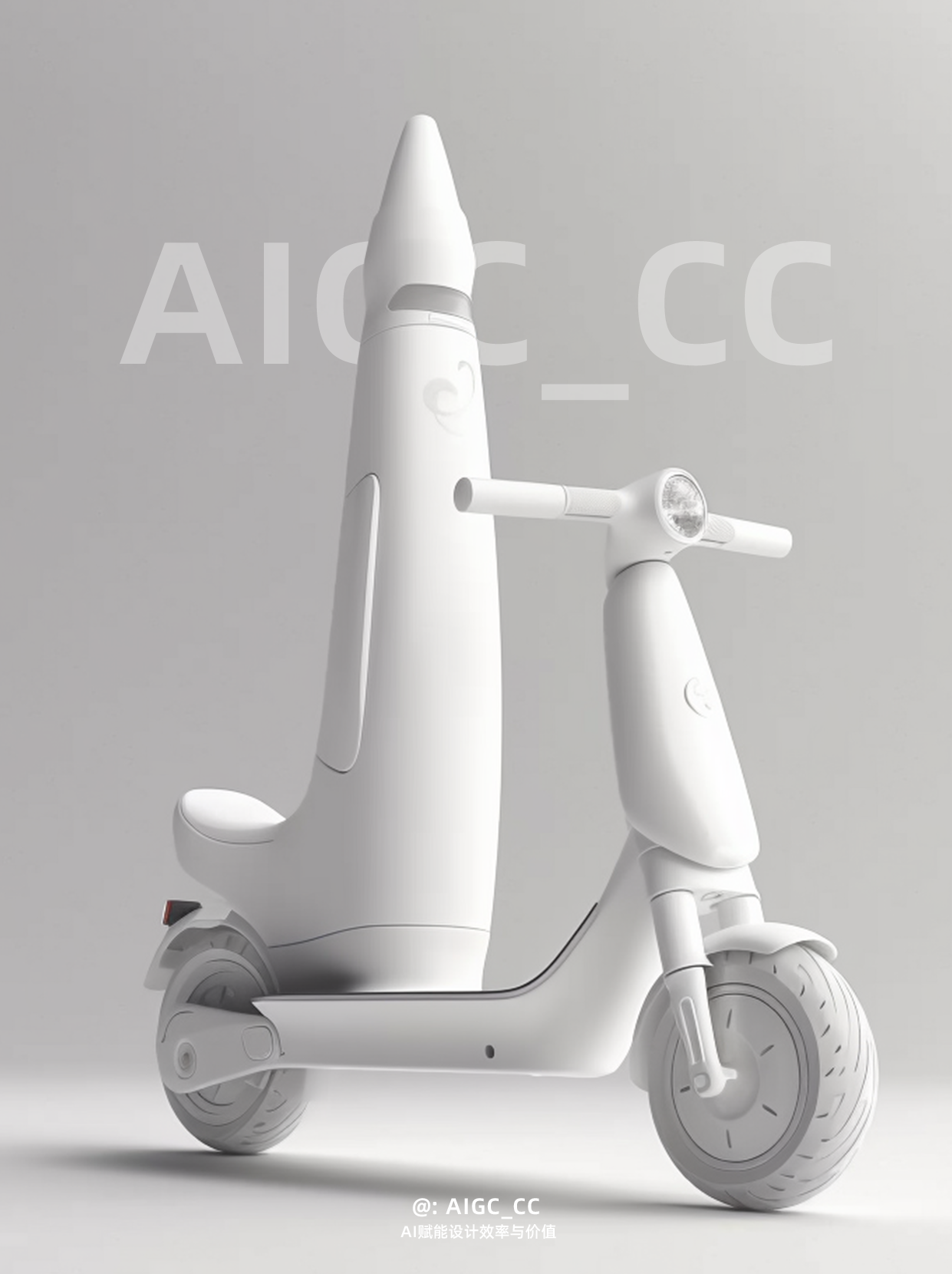 # AI# Vehicle# Electric Scooter Appearance Design，