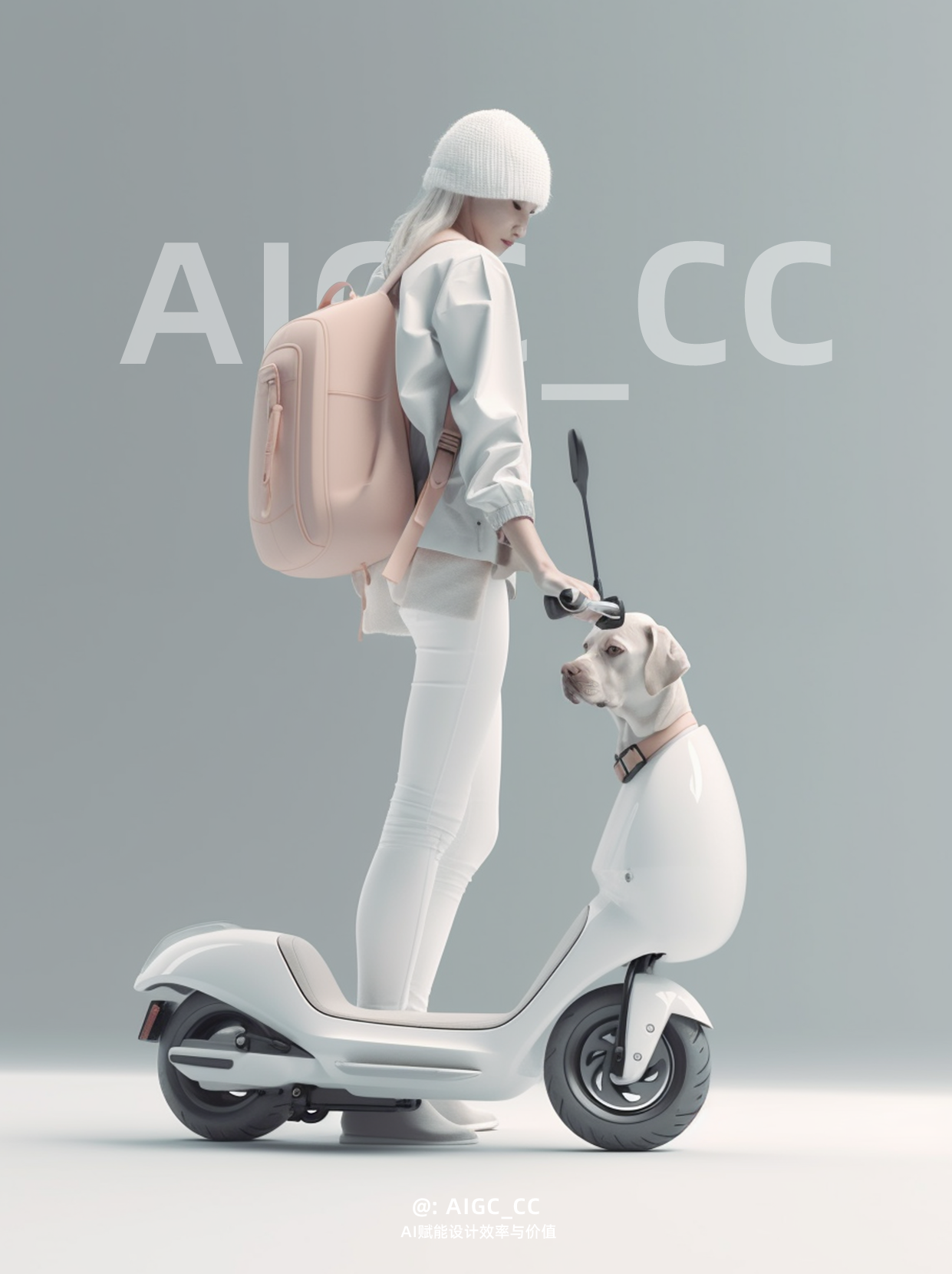 # AI# Vehicle# Electric Scooter Appearance Design，