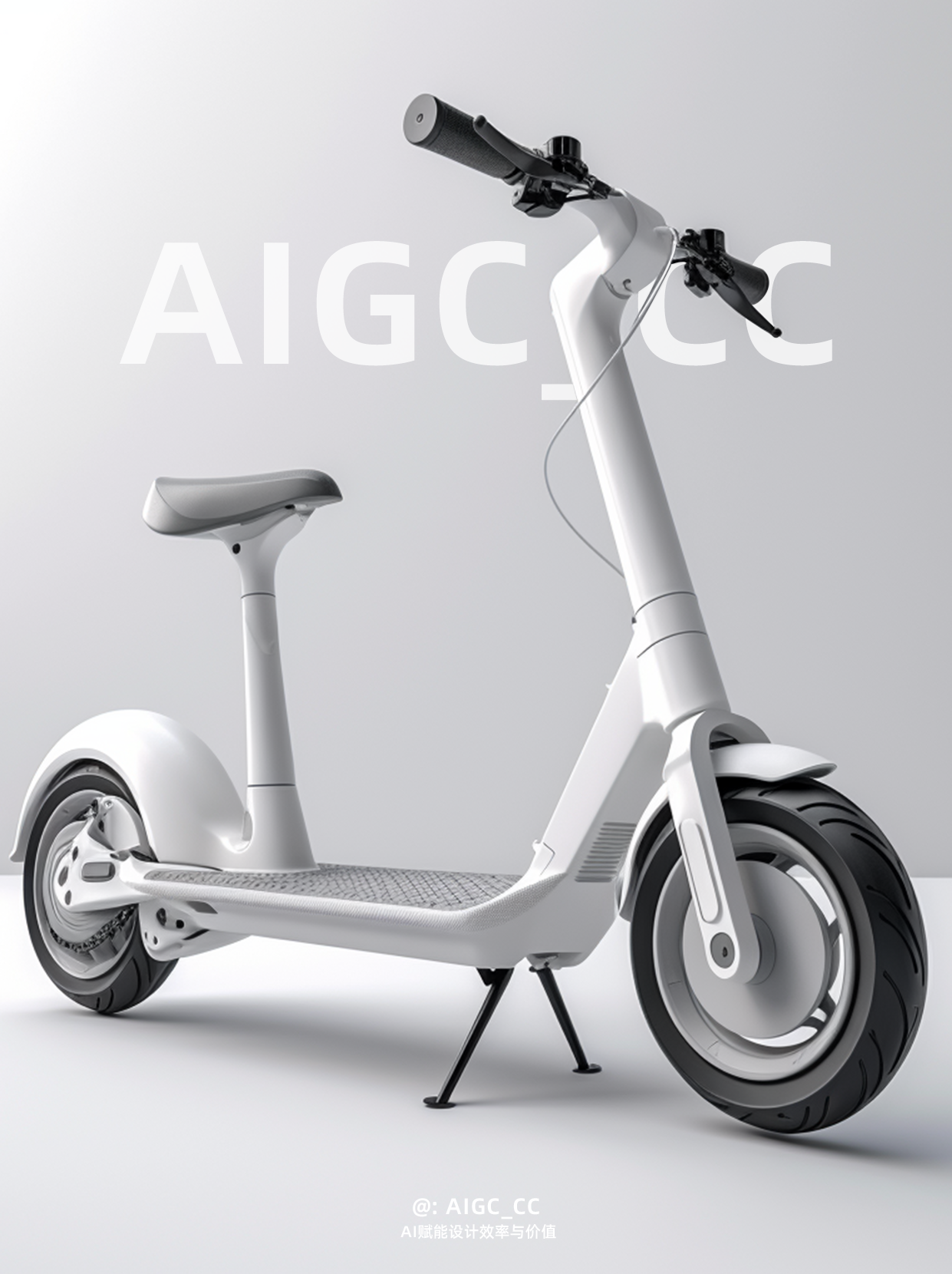 # AI# Vehicle# Electric Scooter Appearance Design，