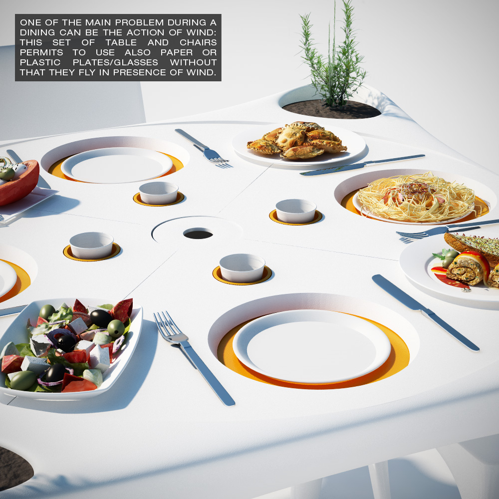 outdoors，Table，chair，bye bye wind，