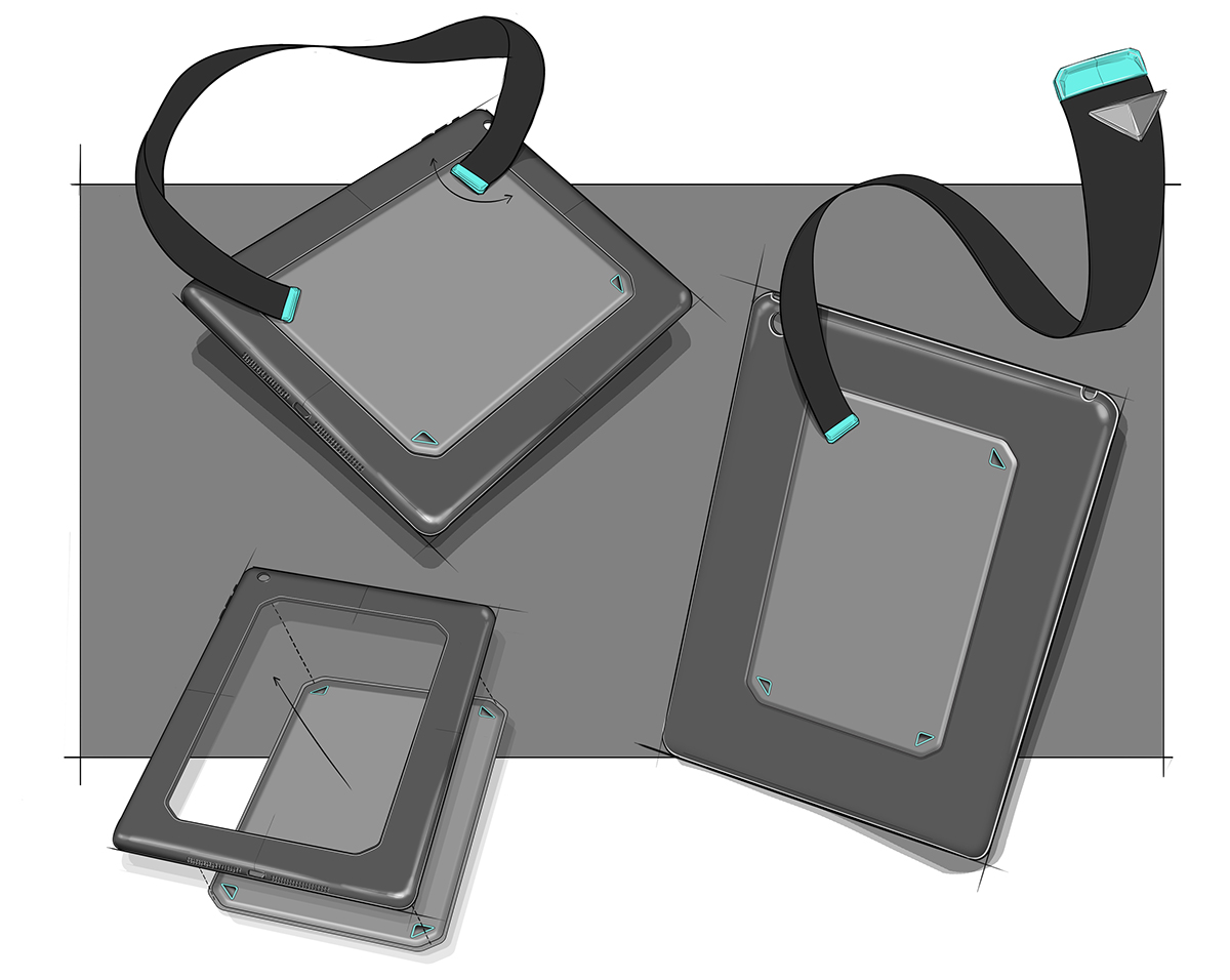 Hand drawn，chair，glove，Bicycle，package，clothes，