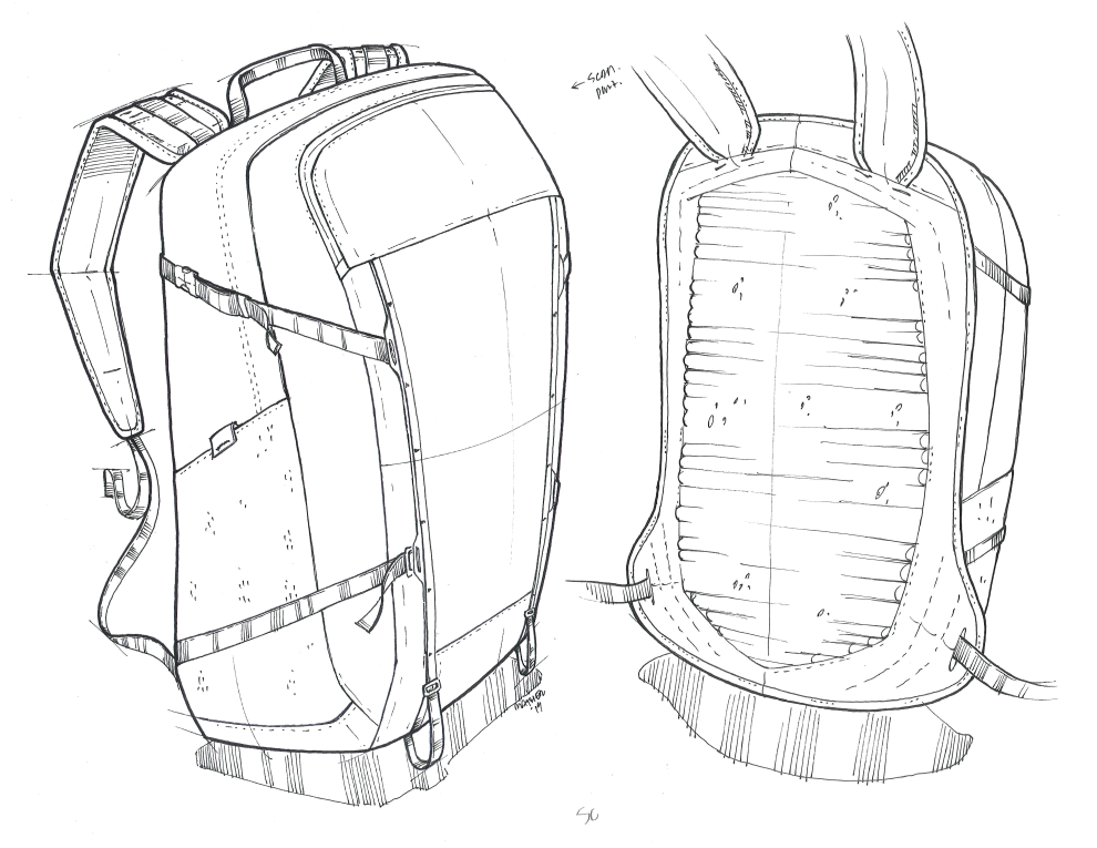 Hand drawn，chair，glove，Bicycle，package，clothes，