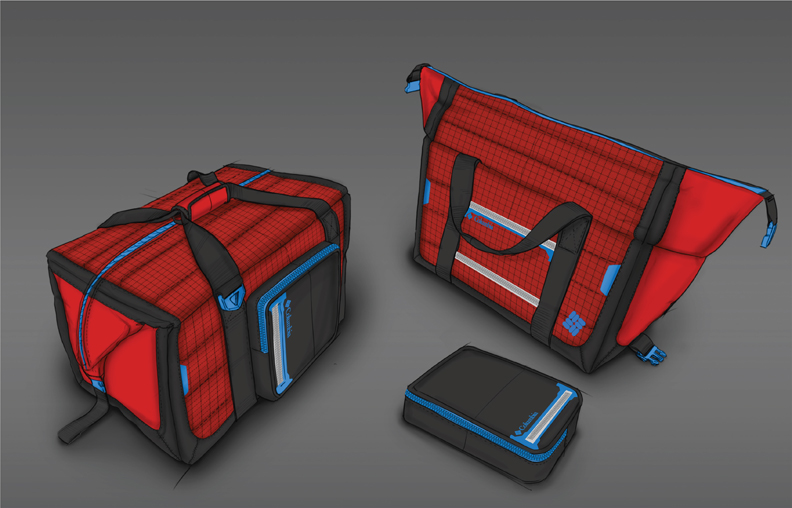 Hand drawn，chair，glove，Bicycle，package，clothes，