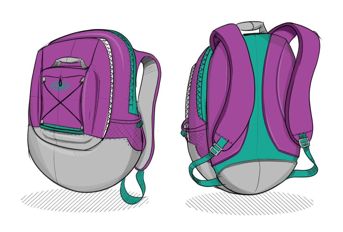 Hand drawn，chair，glove，Bicycle，package，clothes，