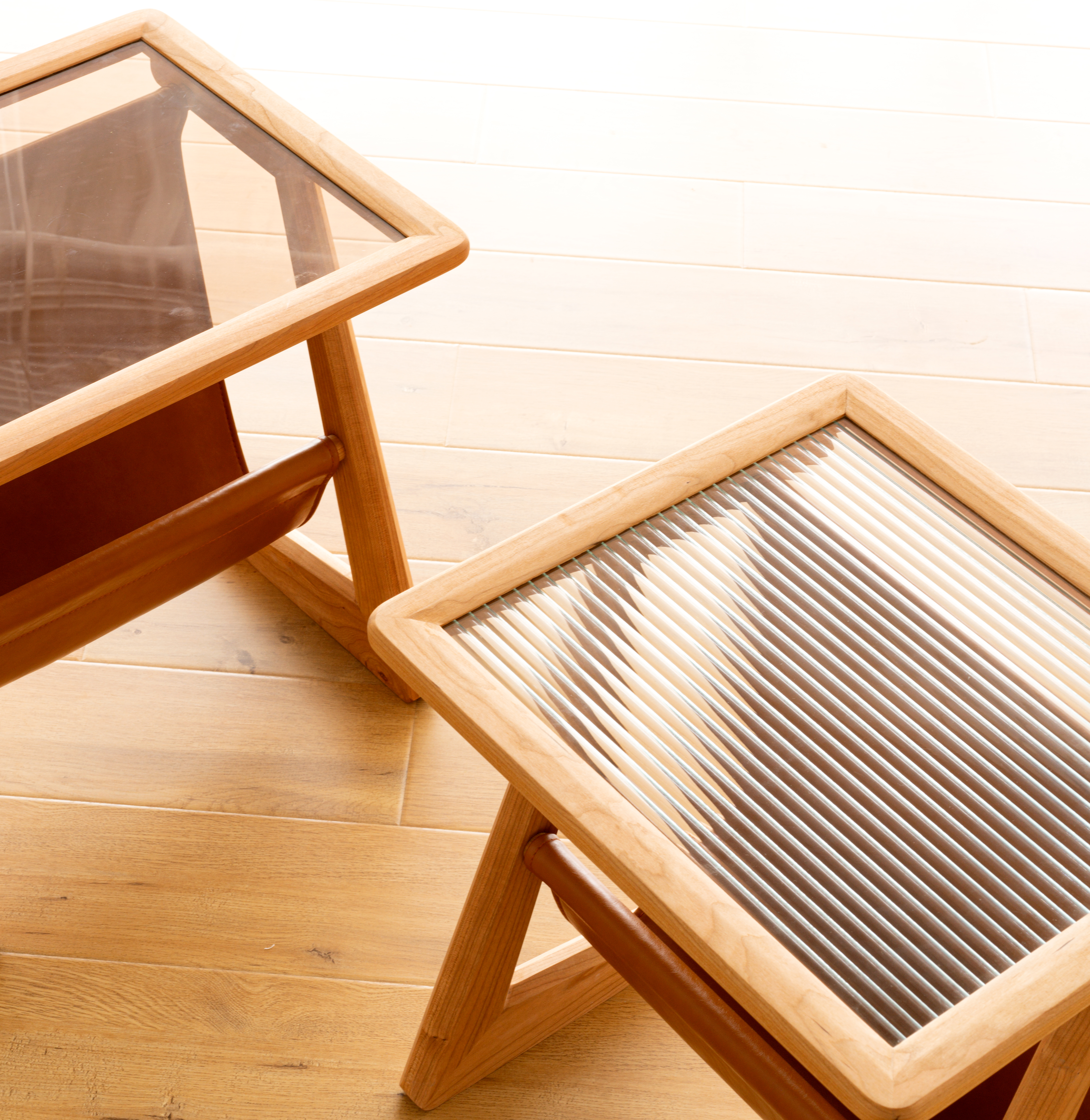 Solid wood furniture，furniture design ，Cherry wood furniture，product design，Side table，bedside cupboard，