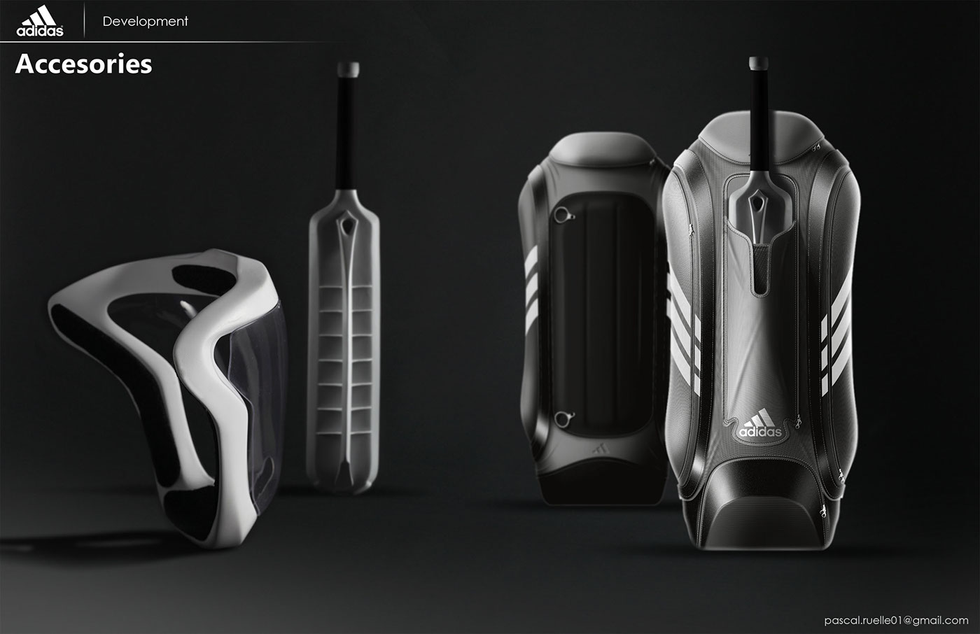 Wearable ，Cricket，Adidas，conceptual design，motion，