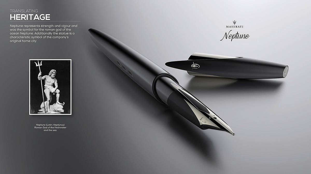 Neptune，Pen，product design，Office Supplies，