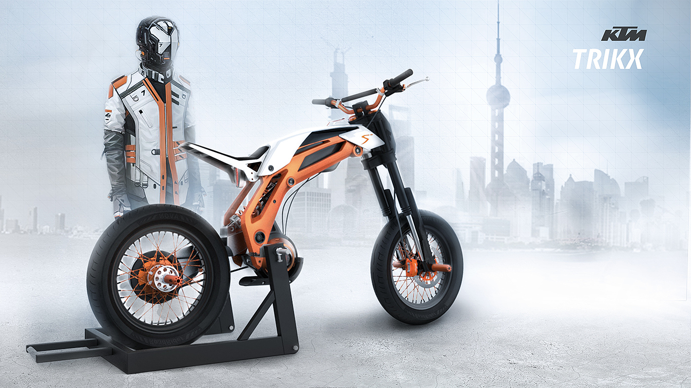 KTM TRIKX，motorcycle，vehicle，
