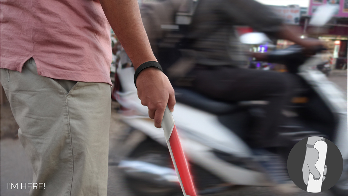 Sign，blind，Intelligent crutch，