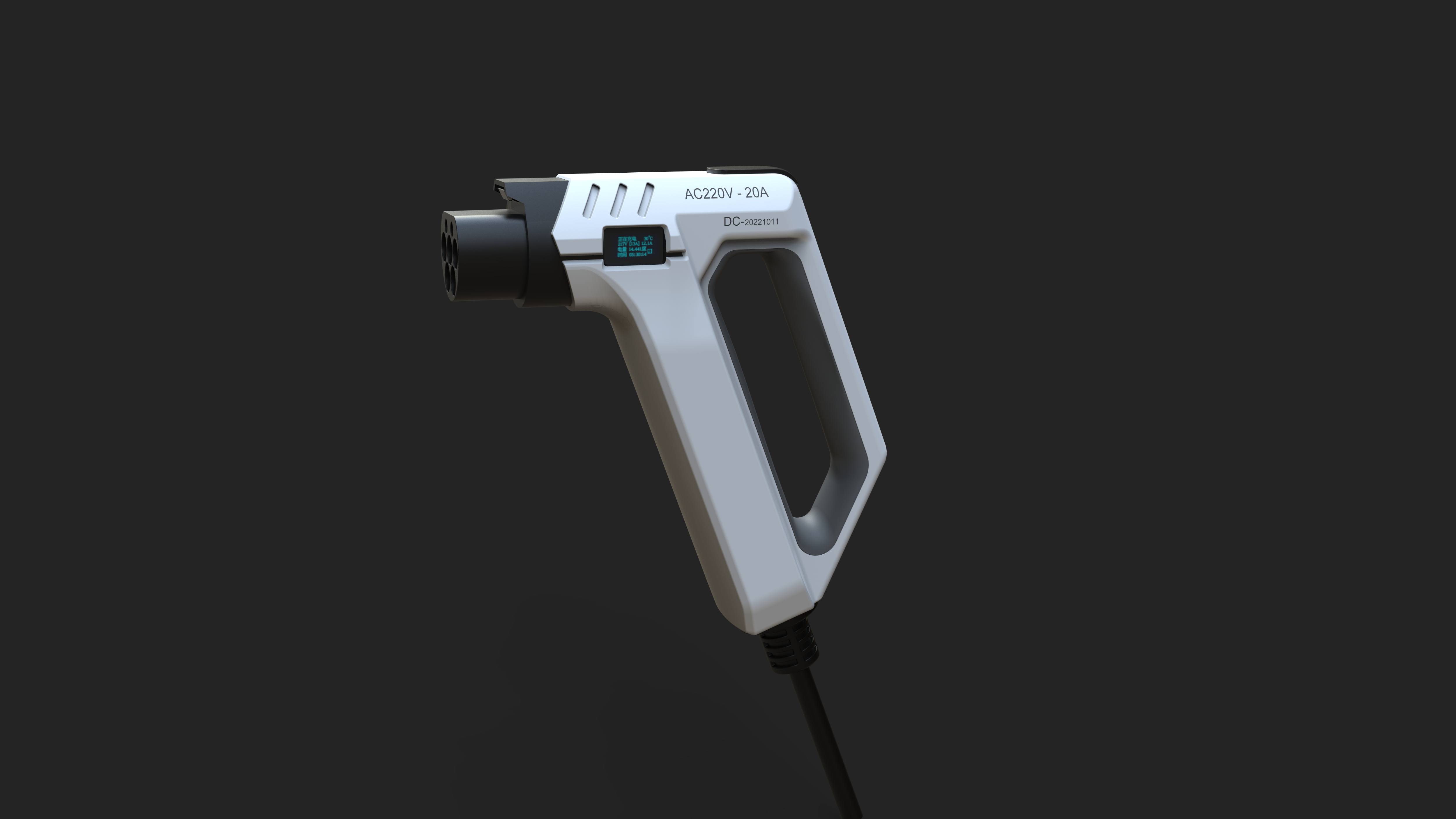 New Energy Car，All-in-one new energy car charger，Charger，industrial design，New Energy Car，product design，Appearance design，Structural design，All-in-one new energy car charger，Charger，industrial design，product design，Appearance design，Structural design，