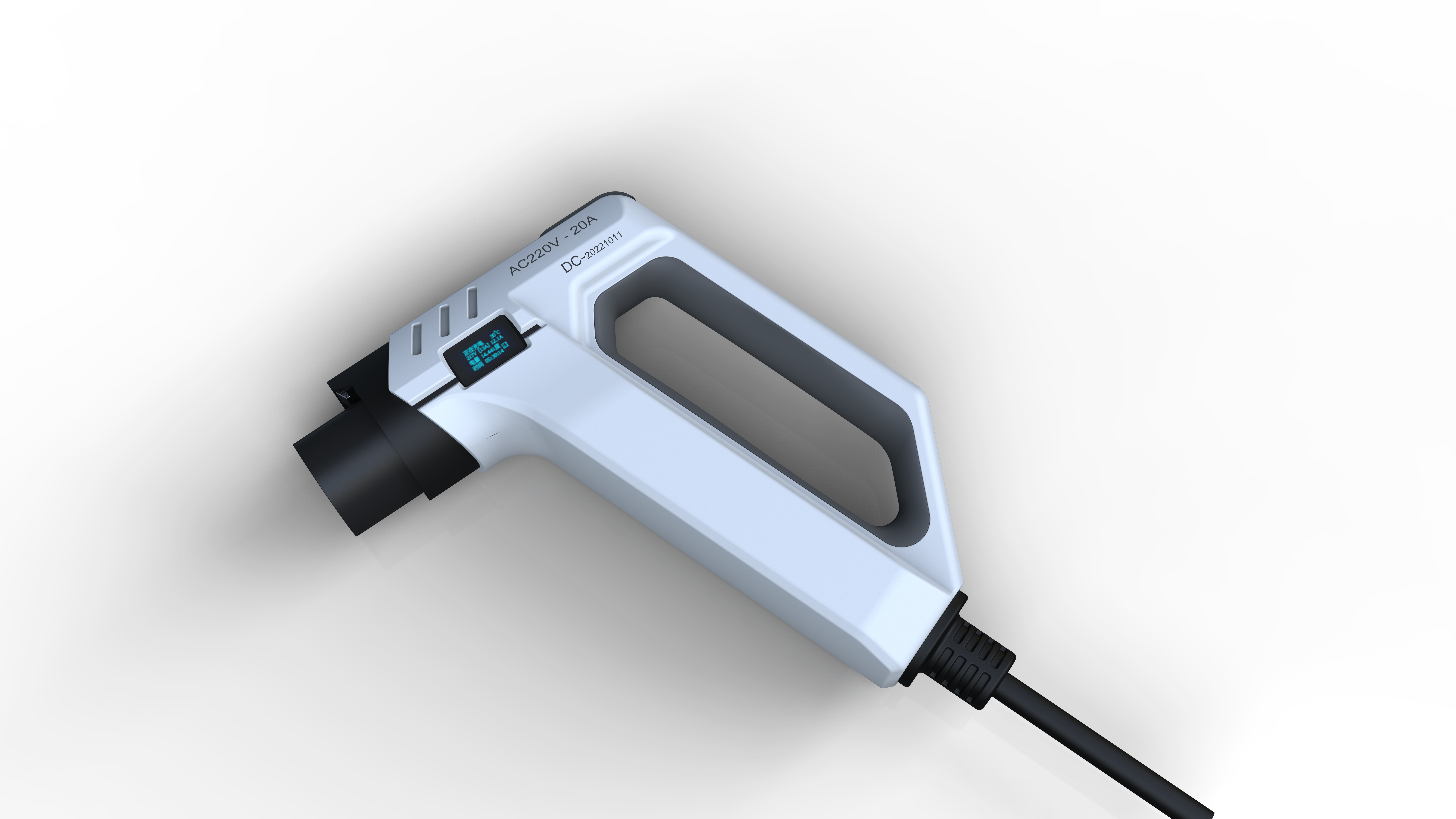 New Energy Car，All-in-one new energy car charger，Charger，industrial design，New Energy Car，product design，Appearance design，Structural design，All-in-one new energy car charger，Charger，industrial design，product design，Appearance design，Structural design，