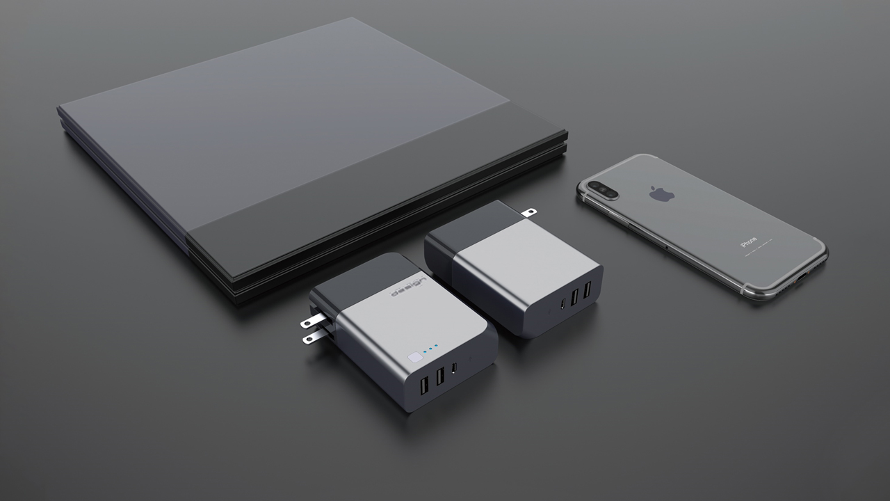 portable source，Adapter，two-in-one，Digital electronics，