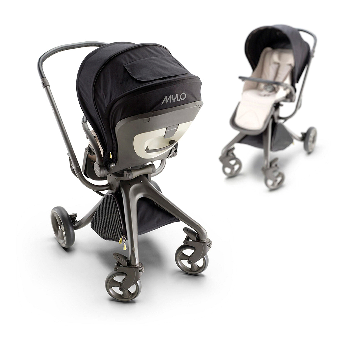 mylo，Baby stroller，Three in one，