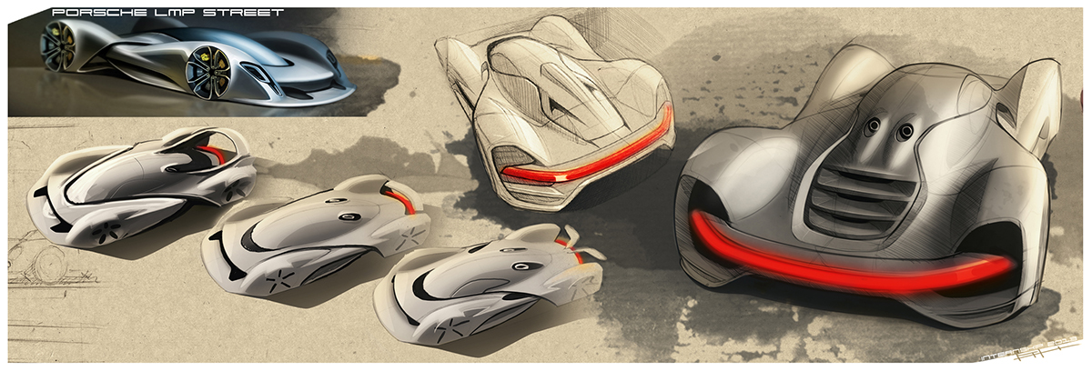 automobile，Porsche，Model，