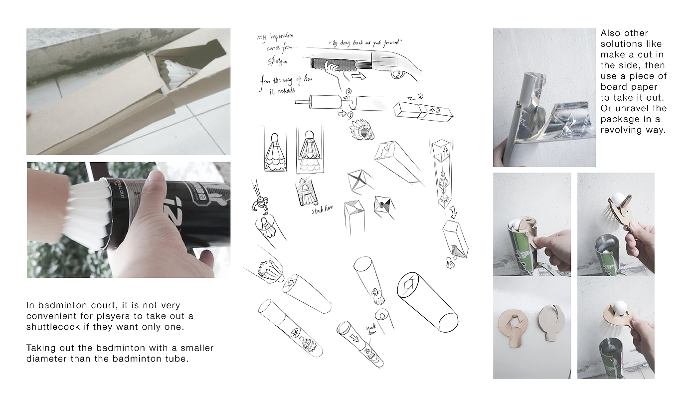 Sporting goods，Cardboard，badminton，sports goods，industrial design，product design，