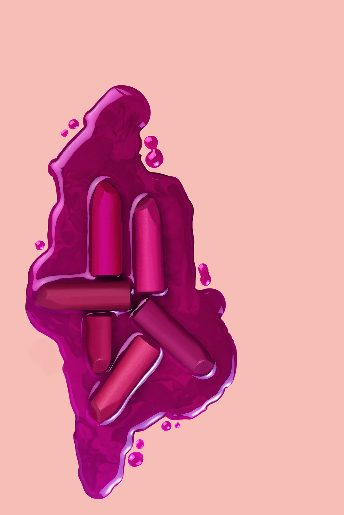 Cosmetics ，female sex，colour，