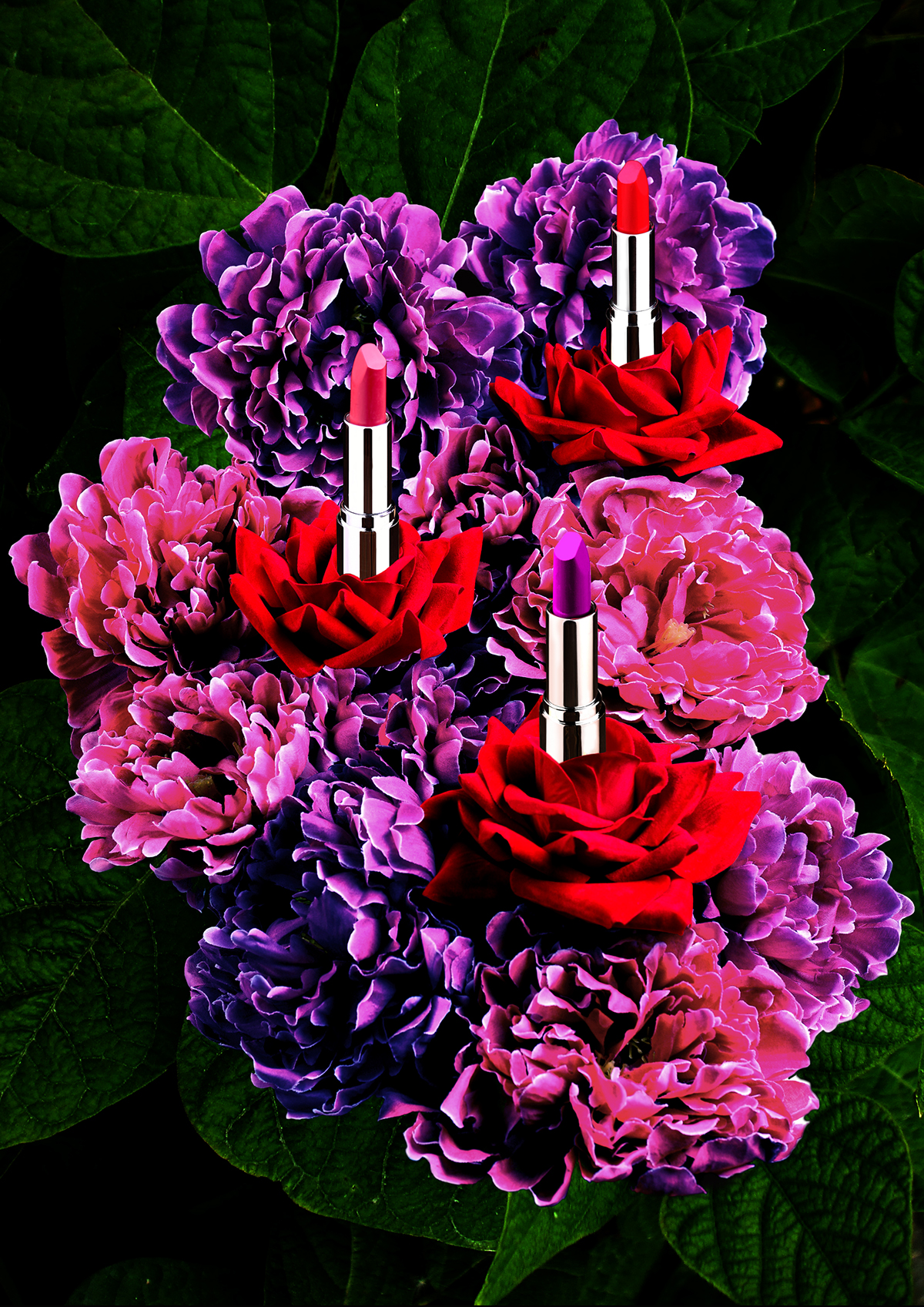 Cosmetics ，female sex，colour，