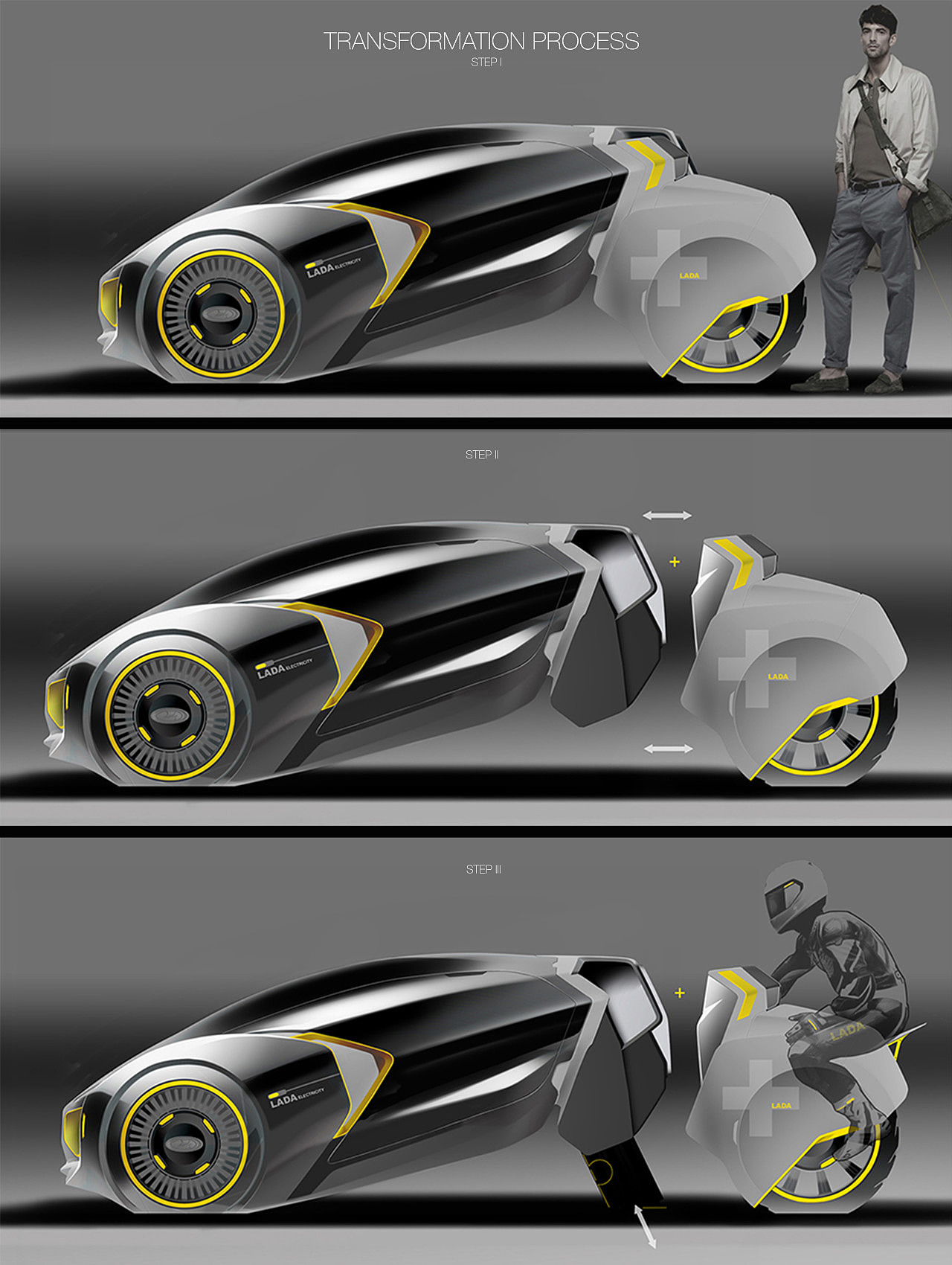 Multi angle，Graduation project，Render，Hand drawn，vehicle，