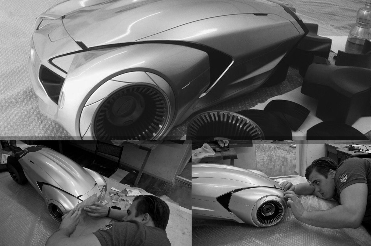 Multi angle，Graduation project，Render，Hand drawn，vehicle，