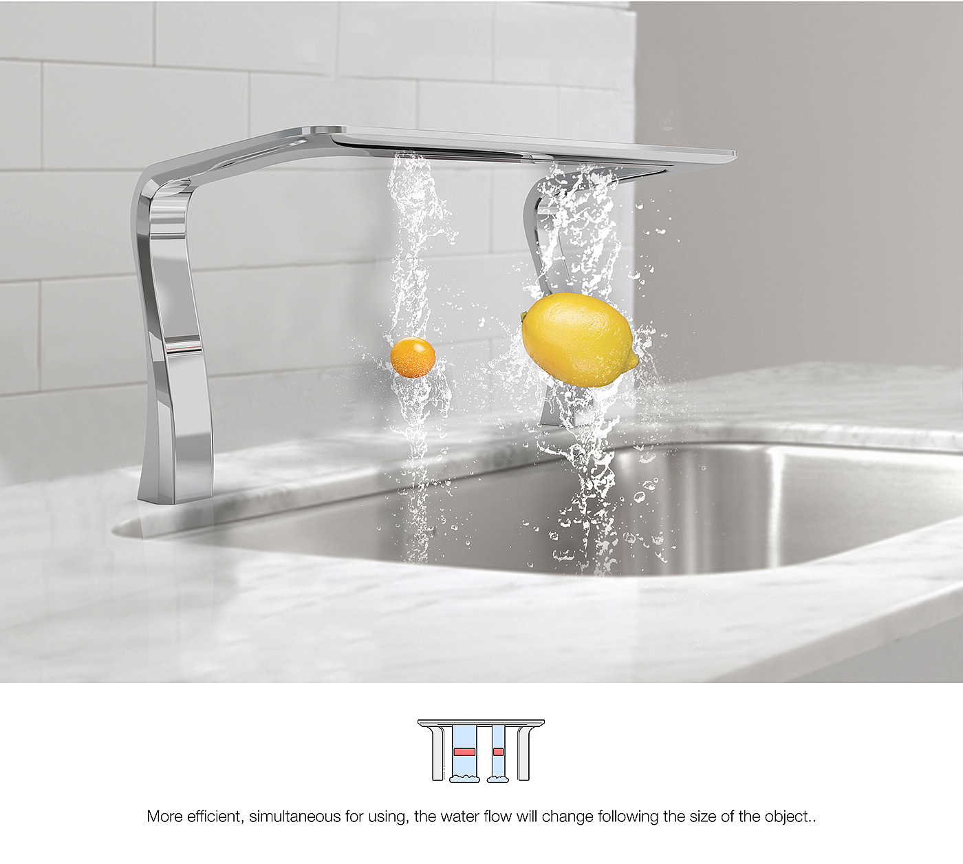 water tap，originality，environment protection，efficiency，multi-function，