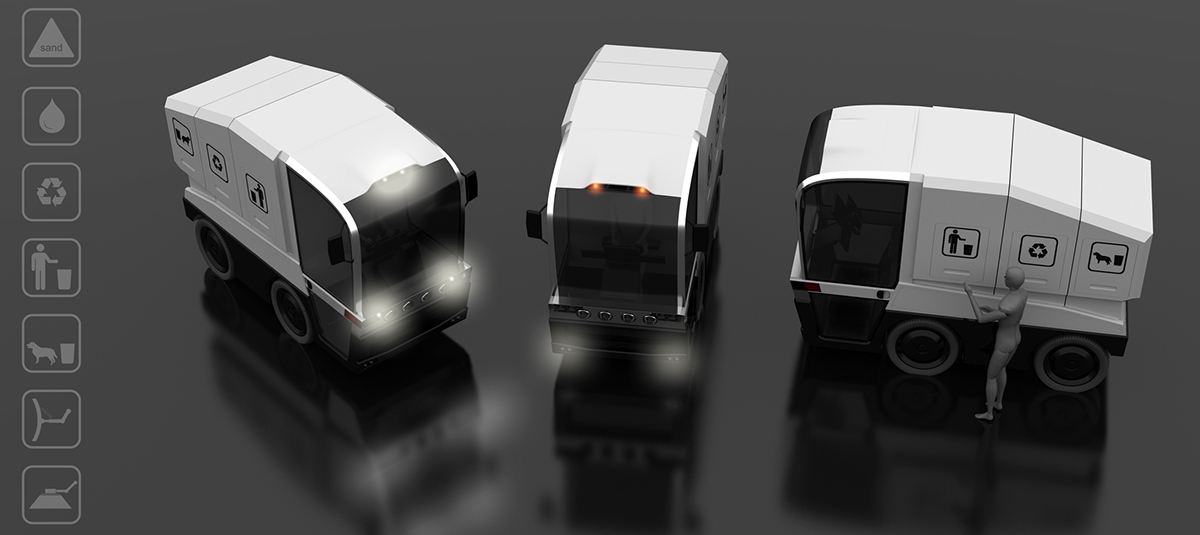 environment protection，vehicle，Render，Hand drawn，originality，