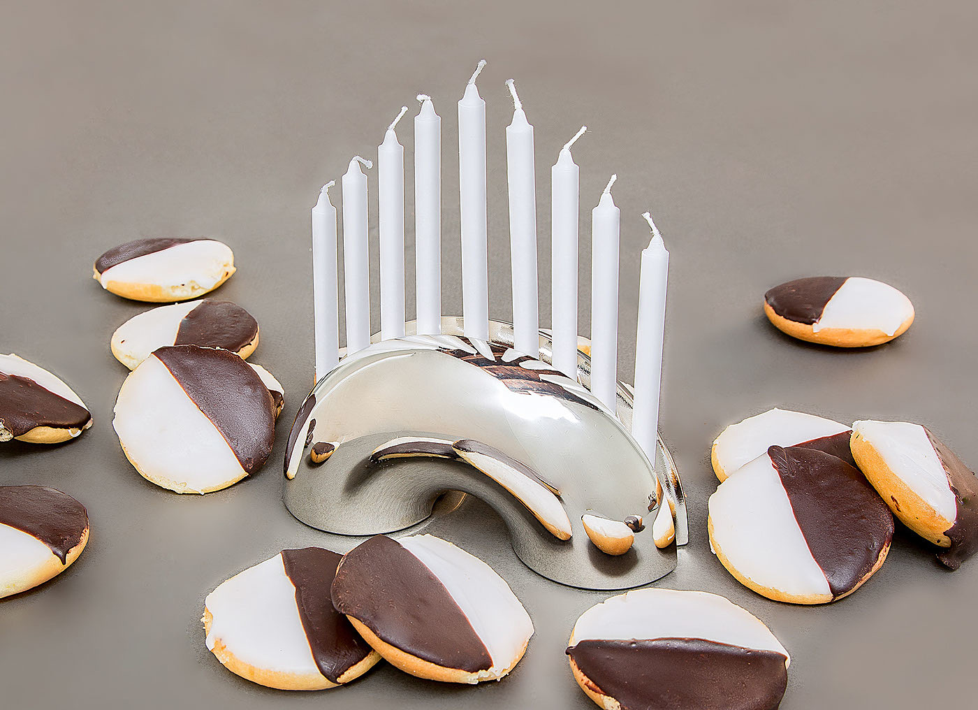 Metal，Candlestick，Tableware design，