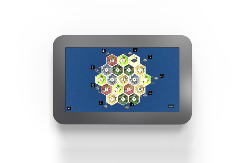 product design，Touch screen，Game table，PlayTable，