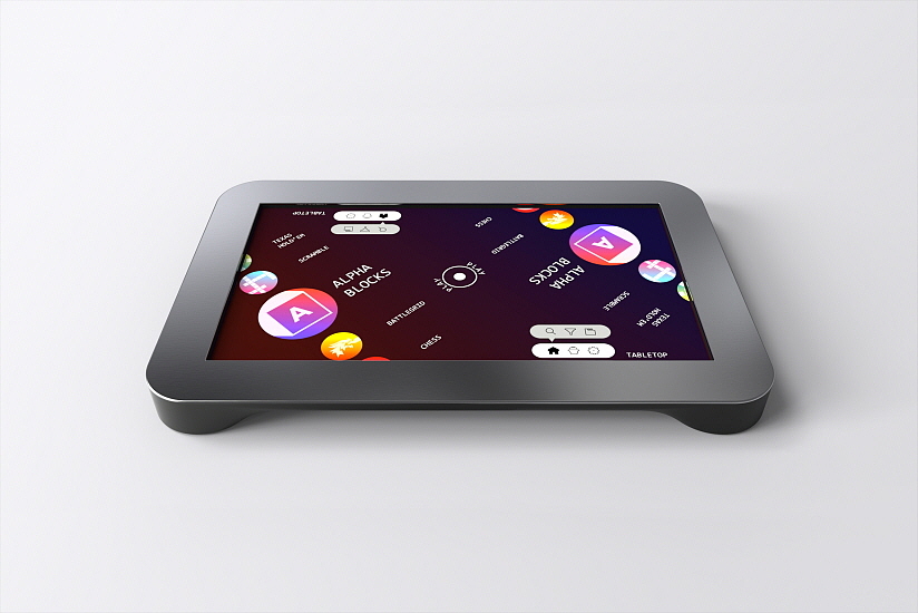 product design，Touch screen，Game table，PlayTable，