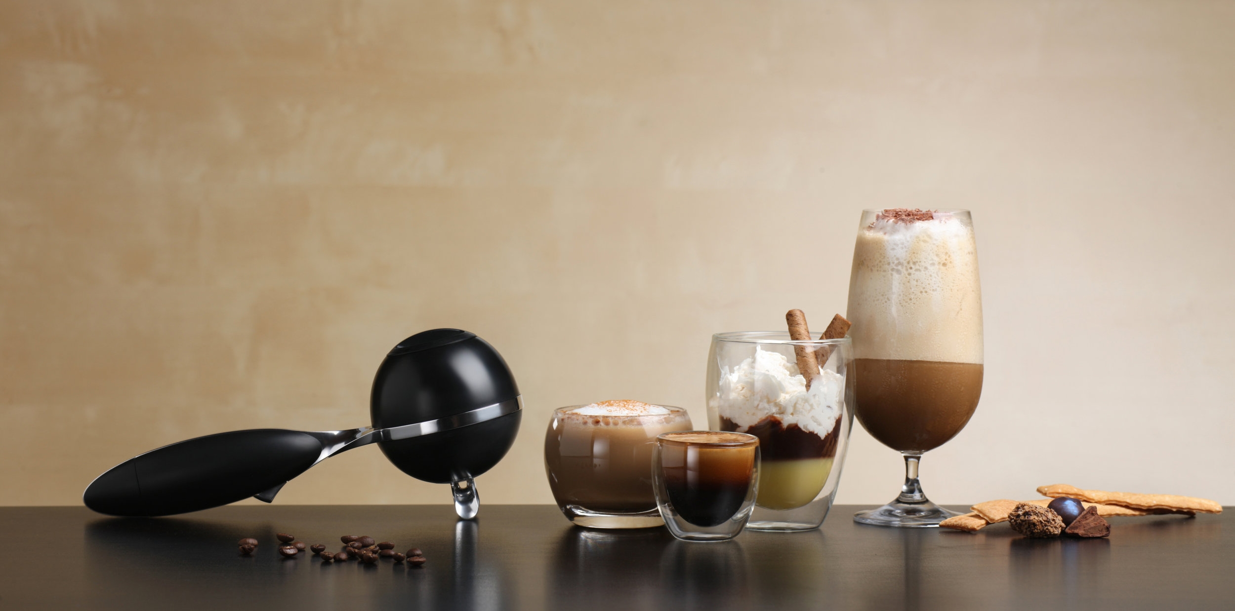 mypresis，Hand held coffee machine，black，product design，